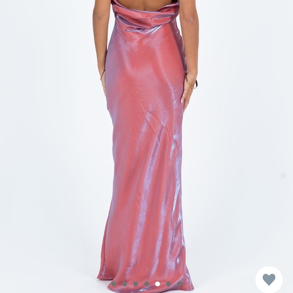 Aysa Strapless Maxi Dress Pink Princess Polly - Picture 2 of 4